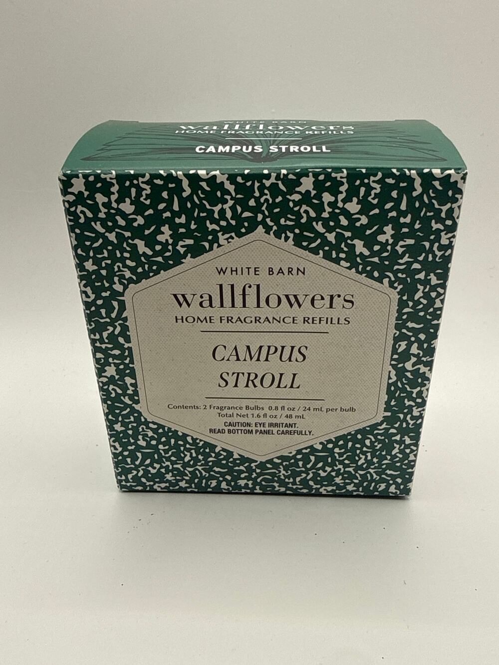 NEW Bath & Body Works Campus Stroll - Wallflower Fragrance Refill Bulbs X2